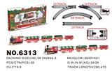 OBL791557 - 灯光、音乐  圣诞轨道火车