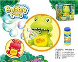 OBL805071 - Electric dinosaur bubble machine 2 color