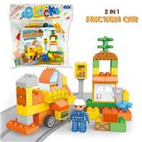 OBL805191 - 铲车（惯性车）兼容乐高式积木（50PCS）