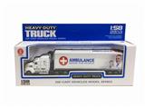 OBL805256 - Alloy 1:58 medical container truck