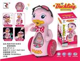 OBL806110 - Electric universal light music sunglasses spray duck (pink)
