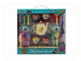 OBL806298 - 30 PCS boxed tea set matte (design)