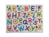 OBL806389 - Puzzle hand grasping the wooden capital letters
