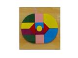 OBL806450 - Wooden geometric puzzles