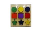 OBL806458 - Wooden geometric puzzles