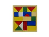 OBL806463 - Wooden geometric building blocks