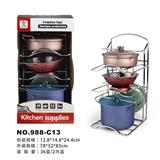 OBL806745 - Play house stainless steel tableware (paint)