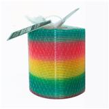 OBL807017 - Transparent mixed color rainbow circle