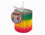 OBL807018 - Transparent mixed color rainbow circle