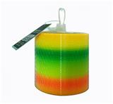 OBL807019 - Spring rainbow colored circles.