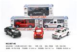 OBL807205 - 1:32 simulation public pickup Russian police car (3 color)