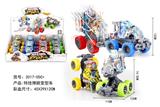 OBL807318 - 弹跳开门特技车8pcs