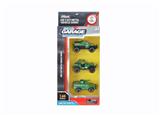 OBL807556 - Military green alloy car 3 only