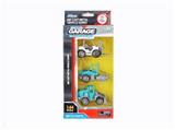 OBL807562 - Engineering alloy car blue 3 only