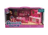 OBL807794 - 6 inch fashion doll with the kitchen