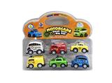 OBL808218 - Back in cartoon car