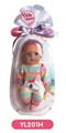 OBL808463 - 17 cm doll with the function of water to pull urine