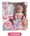 OBL808670 - 30 cm doll with the function of water pee toilet series