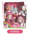 OBL808812 - 35 cm activities eye dolls with the function of water pee with backpacks