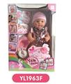 OBL809022 - 40 cm terrier eyes doll take drink pee function to take toilet series