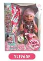 OBL809072 - 40 cm activities eye dolls with the function of water pee, take cough fever flushed, injections, and