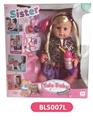 OBL809085 - 18-inch tears girl with the function of water to pull urine hair accessories
