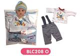 OBL809149 - With urine trousers pacifier 18-inch dolls clothes