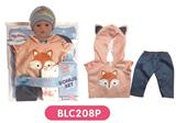 OBL809150 - With urine trousers pacifier 18-inch dolls clothes