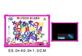 OBL809199 - English whiteboard with 41 english letters (double sided)