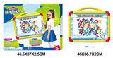 OBL809212 - English whiteboard with 41 letters and numbers