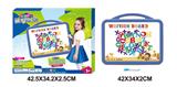 OBL809213 - English whiteboard with 41 letters and numbers