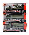 OBL809313 - 1:50 back to military alloy car three strip light music (packet 3 * AG13)