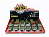 OBL809318 - 1:50 alloy back in military vehicle, three (display box 6) with light music (packet 3 * AG13)
