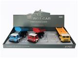 OBL809337 - Open square head back to dump trucks (display box 6) yellow and blue mixed with the light music (pac