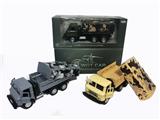 OBL809338 - Open square head back to the army green/yellow/gray card transporter 3 colors mixed with light music