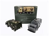 OBL809340 - Open square head back to the army green/yellow/gray card medical vehicle three colors mixed with lig
