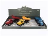 OBL809353 - Kowtow to open the door back to dump trucks (display box 6) yellow and blue mixed with the light mus