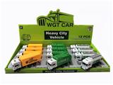 OBL809390 - 1:6 4 alloy back small truck (display box of 12) European car
