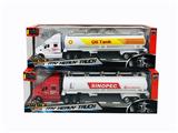 OBL809412 - American alloy large tank gasoline vehicles 2 colors mixed with light music