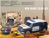 OBL811266 - 1:12酷路泽四通遥控警车