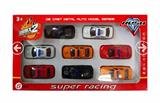 OBL811785 - 1:6 slide 4 a police car series alloy car window box 8