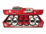 OBL811809 - 1:32 mercedes-benz saloon car alloy back to Russian police cars, 4 to open the door,