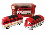 OBL811814 - 1:32 public bus alloy back to Russian police car, open the door,