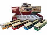 OBL811836 - 1:9 0 alloy bus tram back to sports cars, 3 open the door, light with light and sound