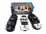 OBL811853 - 1:32 vw scirocco, Honda, bentley, nissan alloy back to the police car, the door can open