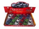 OBL811858 - 1:32 vw scirocco, Honda, bentley, nissan alloy warrior sports car, the door can open, before the lig