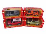 OBL811871 - 1:32 BMW mini cool. Porsche 918. Lamborghini bats. Land rover aurora alloy warrior sports car, the d