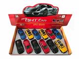 OBL811949 - 1:32 BMW X6, M5, ferrari, hummer, alloy warrior sports car, 2 to open the door, the front light with