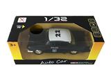 OBL811975 - 1:32 alloy back to old police cars, 2 open the door, before the light with light and sound within