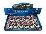 OBL811991 - 1:32 alloy back to GT mini BMW car, open the door,
